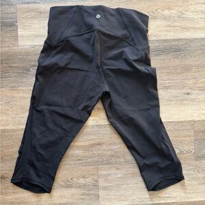 lululemon Align™ High-Rise Crop 17" black size 10
